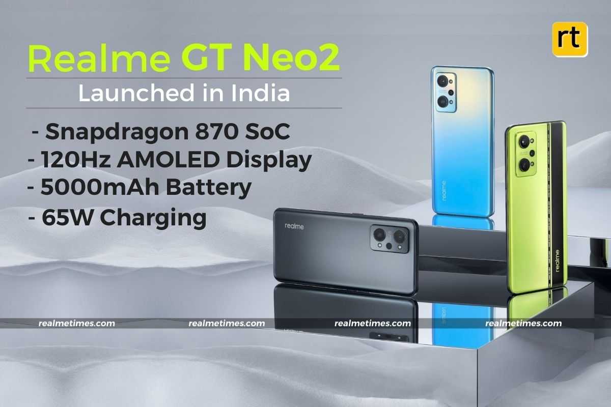 Realme GT Neo 2 Launched in India