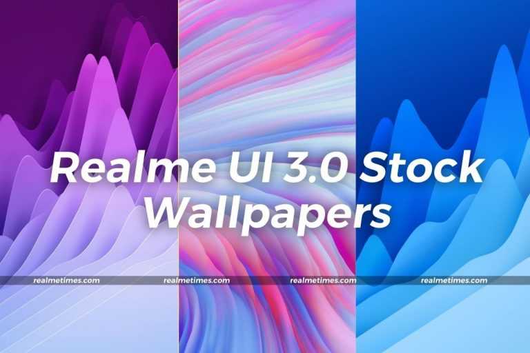 realme UI 3.0 Stock Wallpapers Download